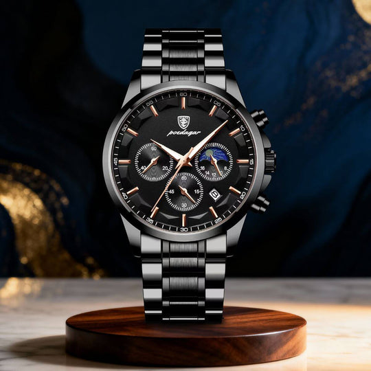 Max | Men’s Classic Chronograph Quartz Wristwatch | 42mm