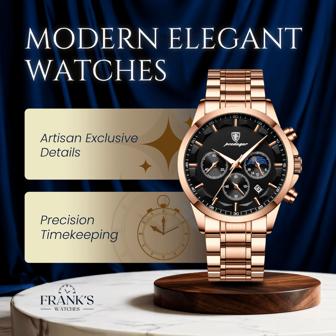 Max | Men’s Classic Chronograph Quartz Wristwatch | 42mm