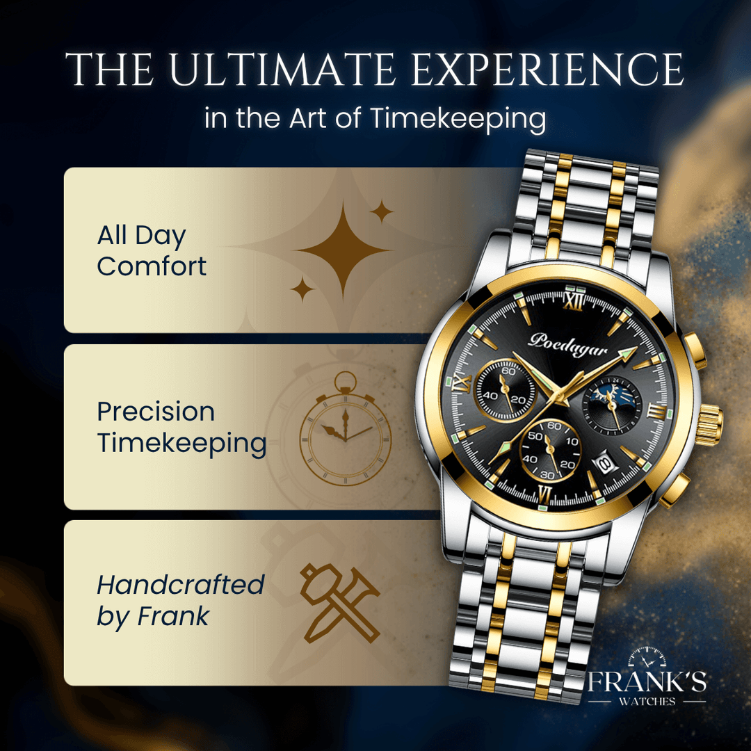 Maxwell | Executive Multifunction Calendar Watch | 41.5mm