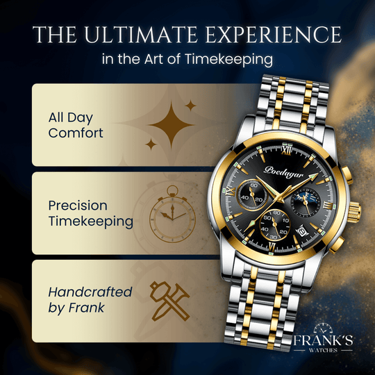 Maxwell | Executive Multifunction Calendar Watch | 41.5mm