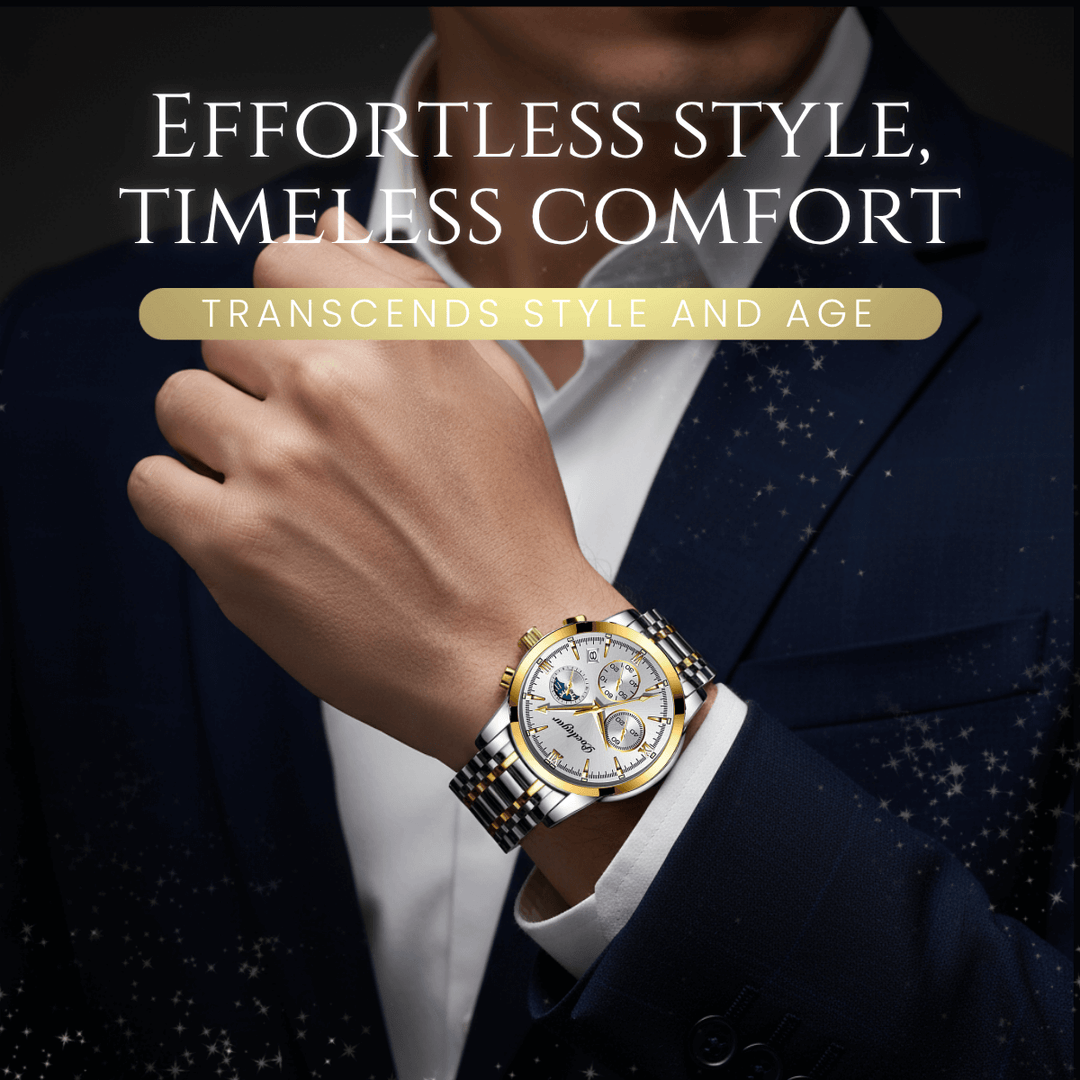 Maxwell | Executive Multifunction Calendar Watch | 41.5mm