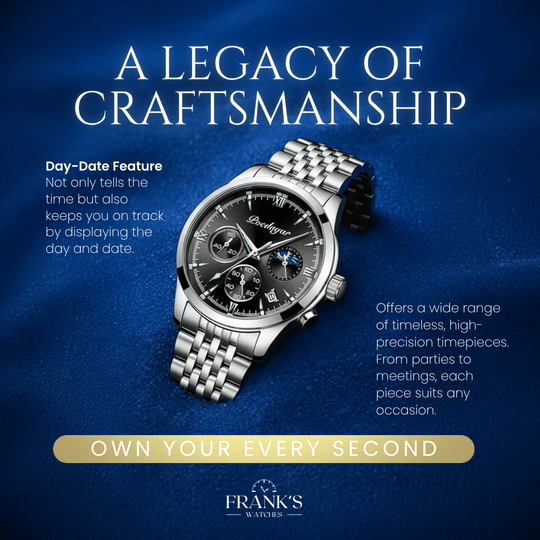 Maxwell | Executive Multifunction Calendar Watch | 41.5mm