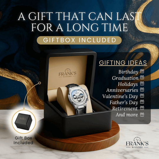 Mercer | Multifunction Moon Phase Chronograph Quartz Watch | 40mm