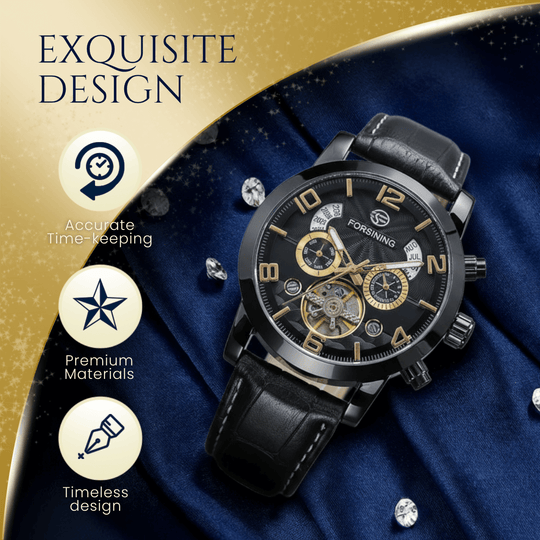 Merrick | Classic Open Balance Wheel Wristwatch | 46mm