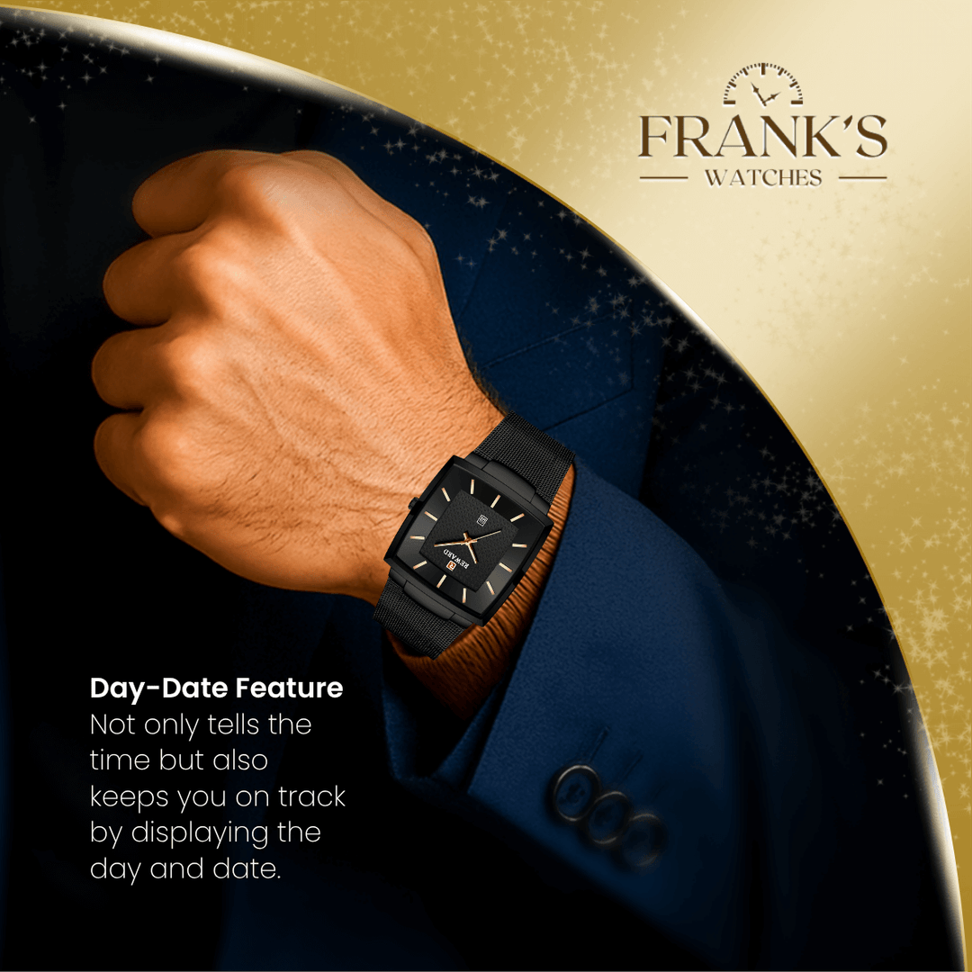 Palmer | Vanguard Slim Quartz Dress Watch | 48×37mm