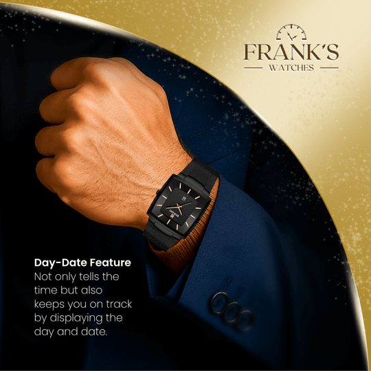 Palmer | Vanguard Slim Quartz Dress Watch | 48×37mm