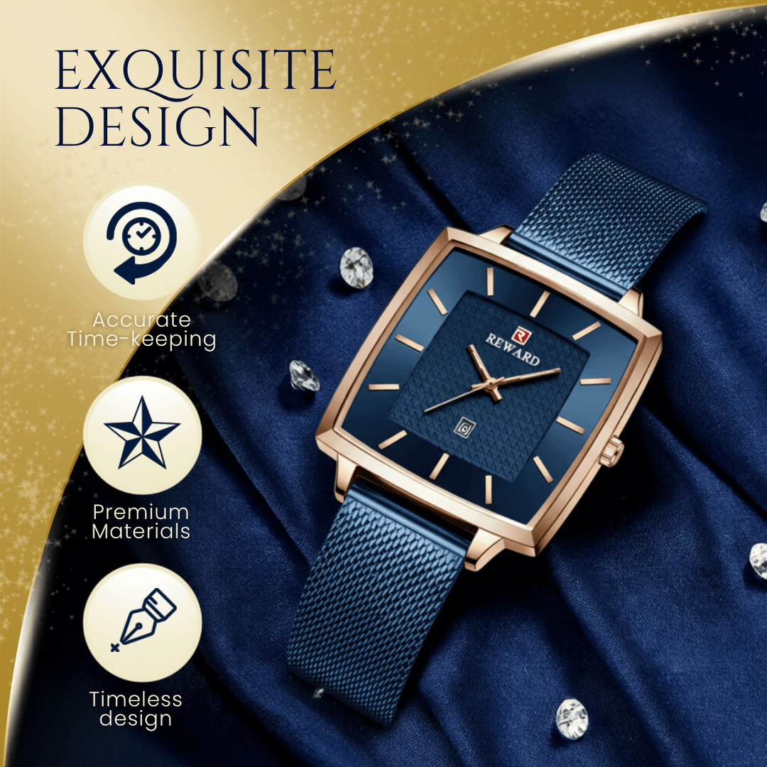 Palmer | Vanguard Slim Quartz Dress Watch | 48×37mm