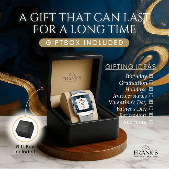 Palmer | Vanguard Slim Quartz Dress Watch | 48×37mm