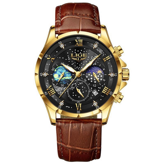 Porter | Men’s Roman Numeral Astral Wristwatch | 42mm