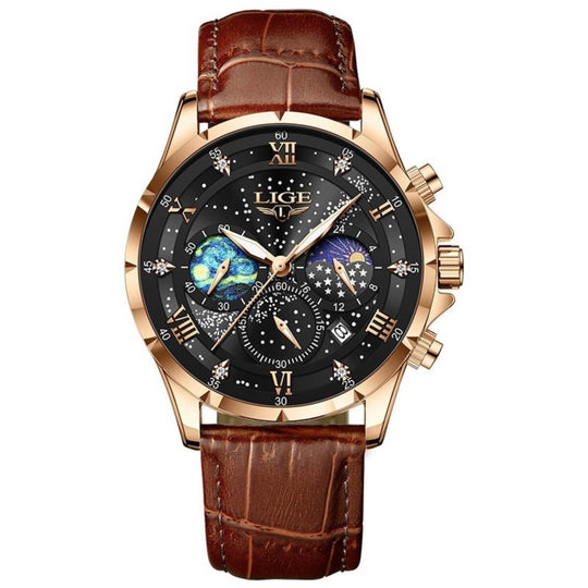 Porter | Men’s Roman Numeral Astral Wristwatch | 42mm
