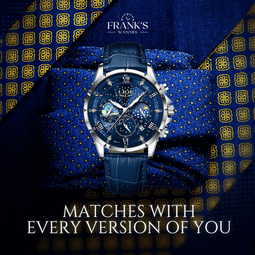 Porter | Men’s Roman Numeral Astral Wristwatch | 42mm