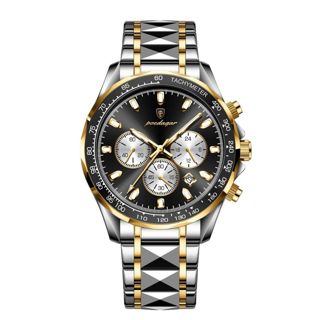 Preston | Luxury Business Quartz Chronograph Wristwatch | 44.5mm