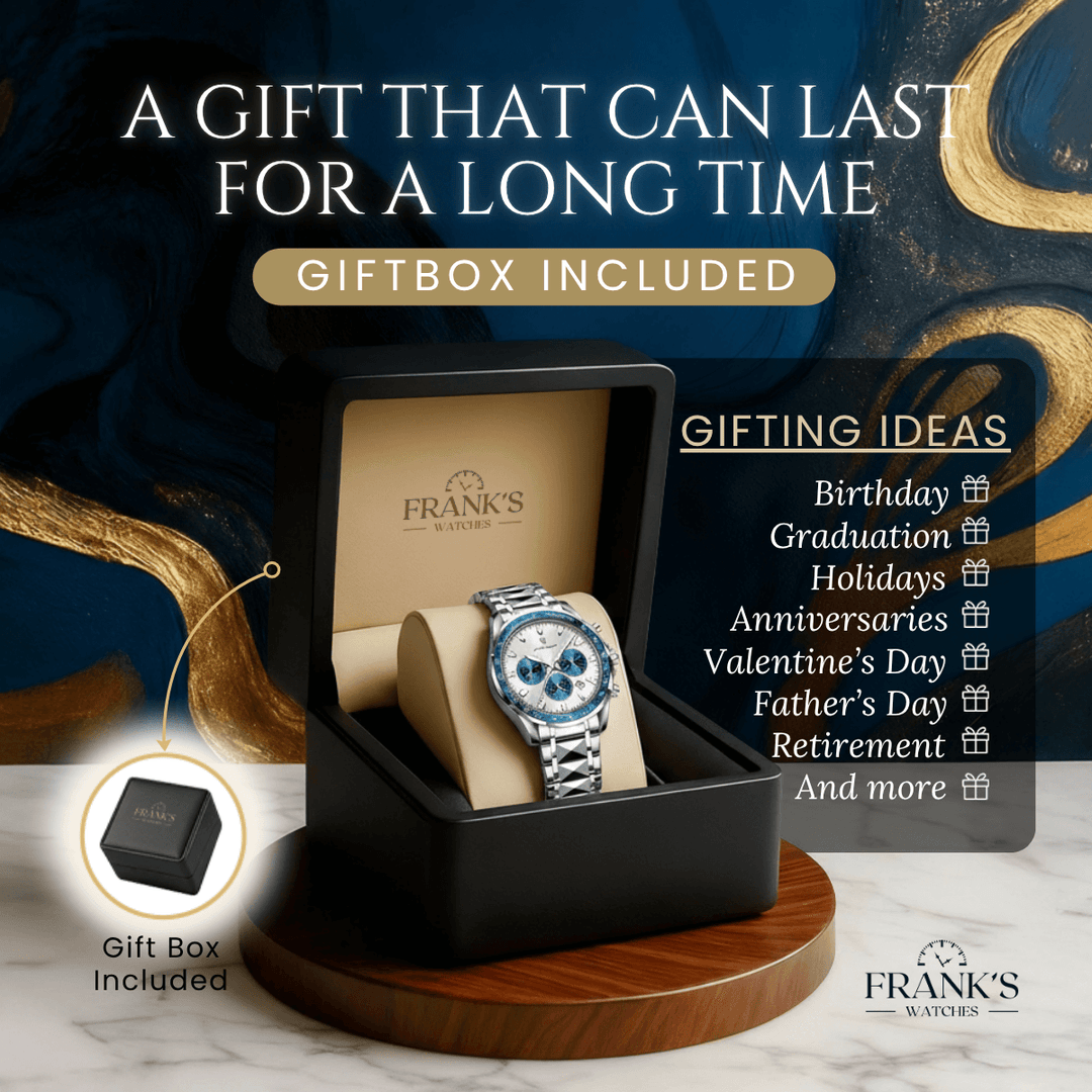 Preston | Luxury Business Quartz Chronograph Wristwatch | 44.5mm