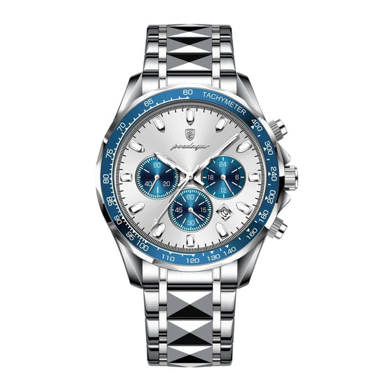 Preston | Luxury Business Quartz Chronograph Wristwatch | 44.5mm