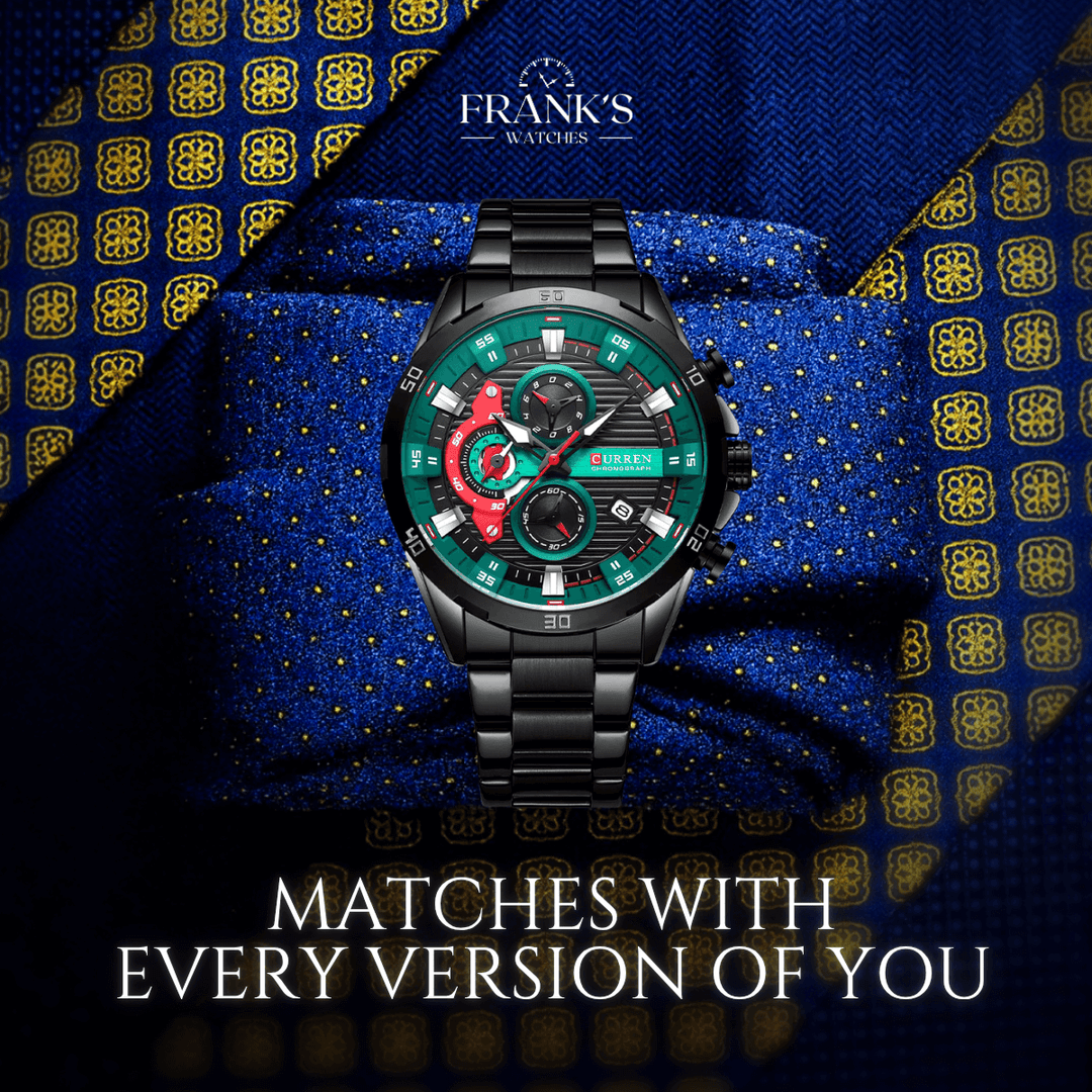 Rayden | Precision Quartz Chronograph Watch | 47mm