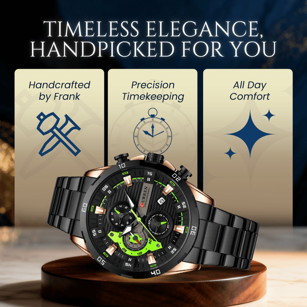 Rayden | Precision Quartz Chronograph Watch | 47mm