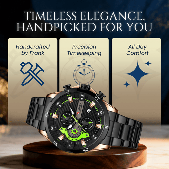 Rayden | Precision Quartz Chronograph Watch | 47mm