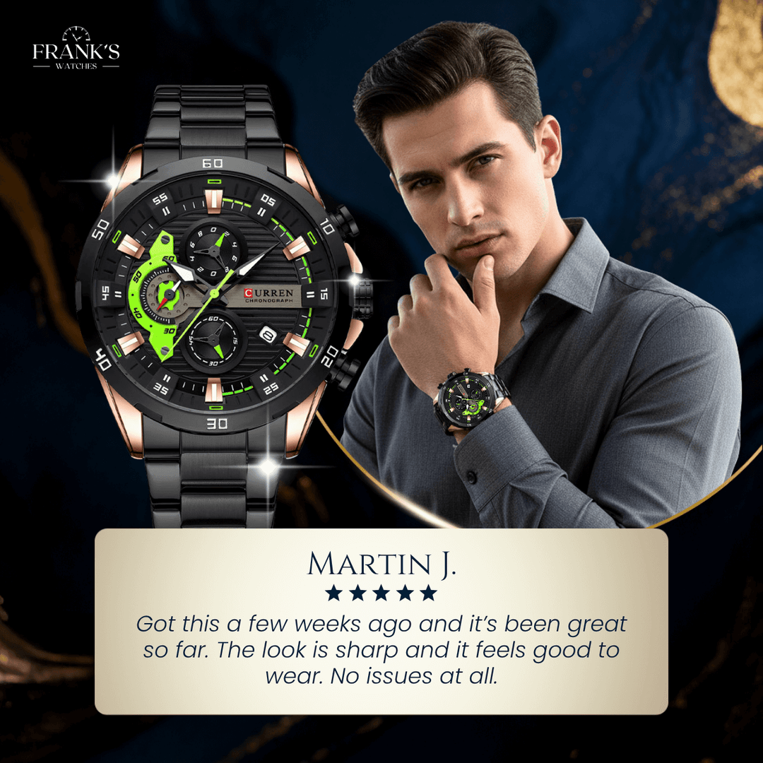 Rayden | Precision Quartz Chronograph Watch | 47mm