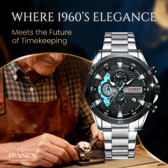 Rayden | Precision Quartz Chronograph Watch | 47mm