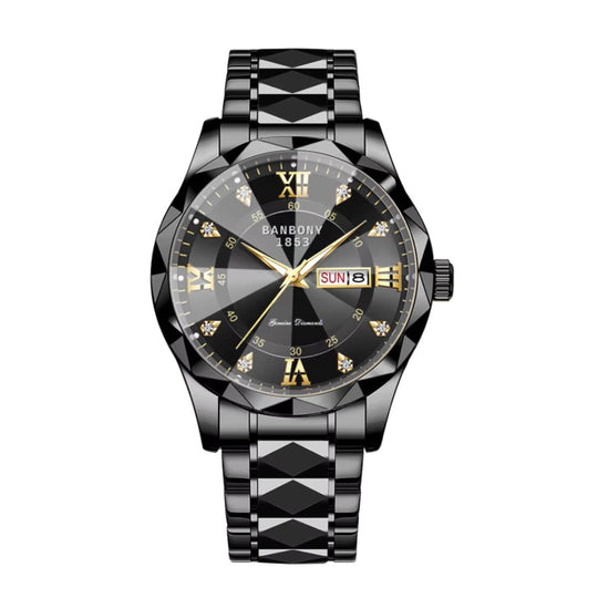 Remington | Classic Roman Numeral Diamond Wristwatch | 40mm