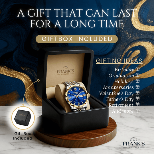 Remington | Classic Roman Numeral Diamond Wristwatch | 40mm