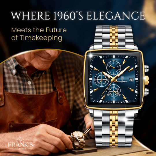 Renley | Stainless Steel Band Multifunction Quartz Watch | 42mm