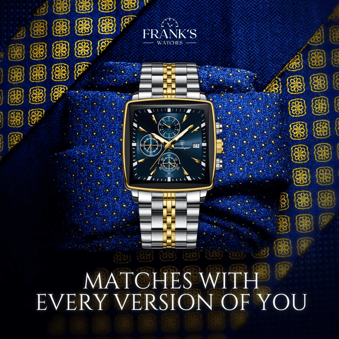 Renley | Stainless Steel Band Multifunction Quartz Watch | 42mm