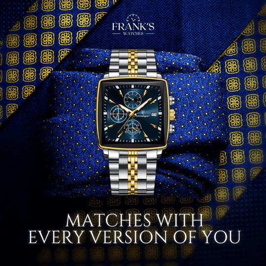 Renley | Stainless Steel Band Multifunction Quartz Watch | 42mm