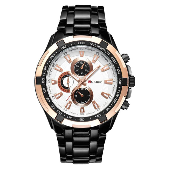 Ridley | Stainless Steel Band Sports Chronograph | 43mm
