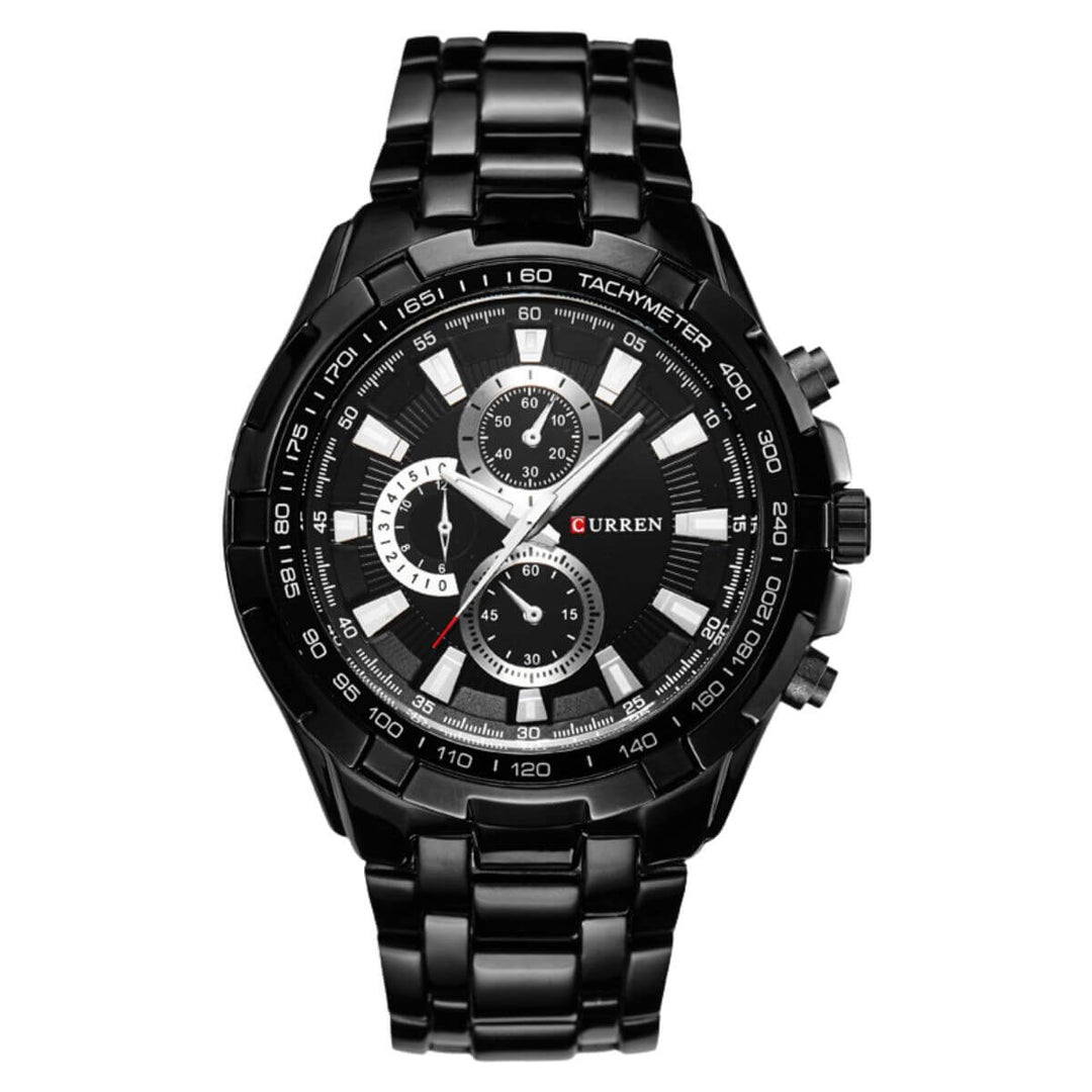 Ridley | Stainless Steel Band Sports Chronograph | 43mm