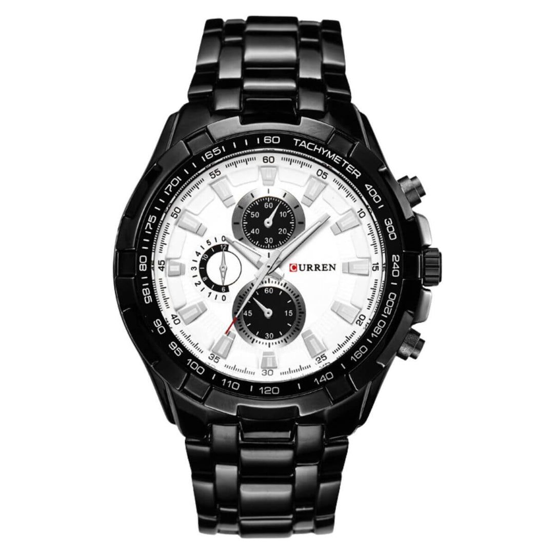 Ridley | Stainless Steel Band Sports Chronograph | 43mm