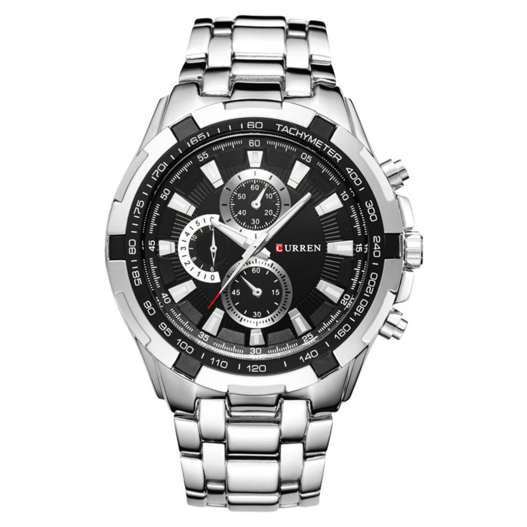 Ridley | Stainless Steel Band Sports Chronograph | 43mm