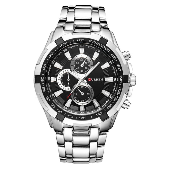 Ridley | Stainless Steel Band Sports Chronograph | 43mm