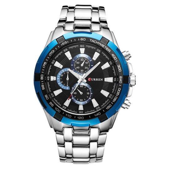 Ridley | Stainless Steel Band Sports Chronograph | 43mm