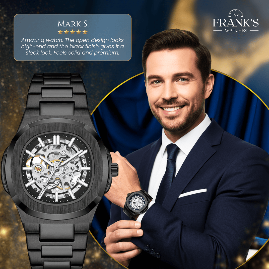 Roosevelt | Luxury Mechanical Self-Wind Wristwatch | 43mm