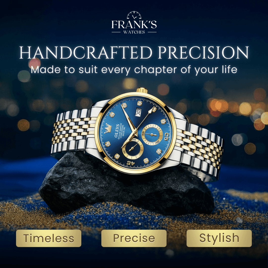 Sinclair | Men’s Diamond-Accent Moon Phase Chronograph | 42mm