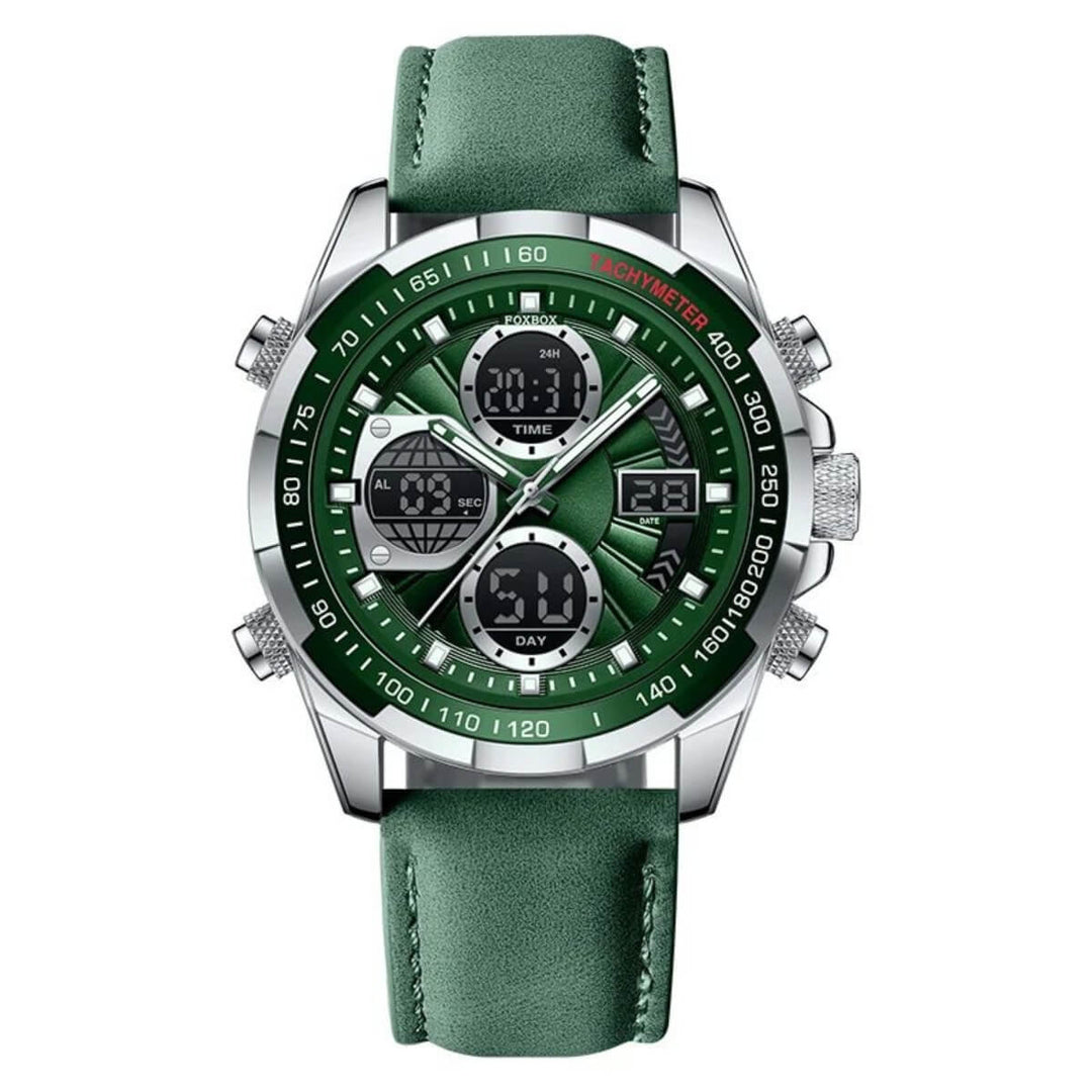 Sterling | Men’s Dual Display Sports Chronograph Watch | 45mm