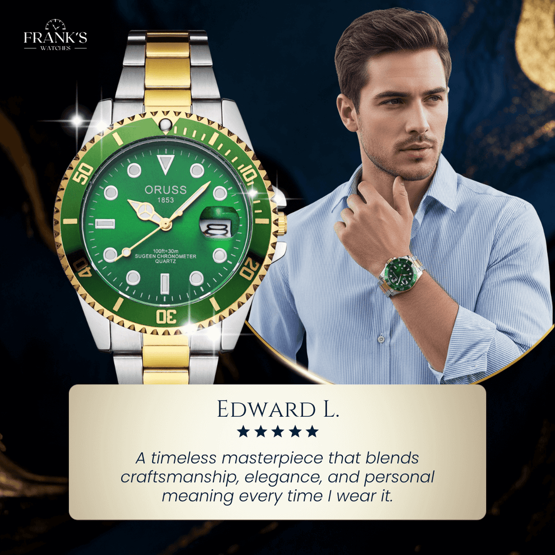 Stratton | Stainless Steel Marine-Style Quartz Watch | 40.5mm