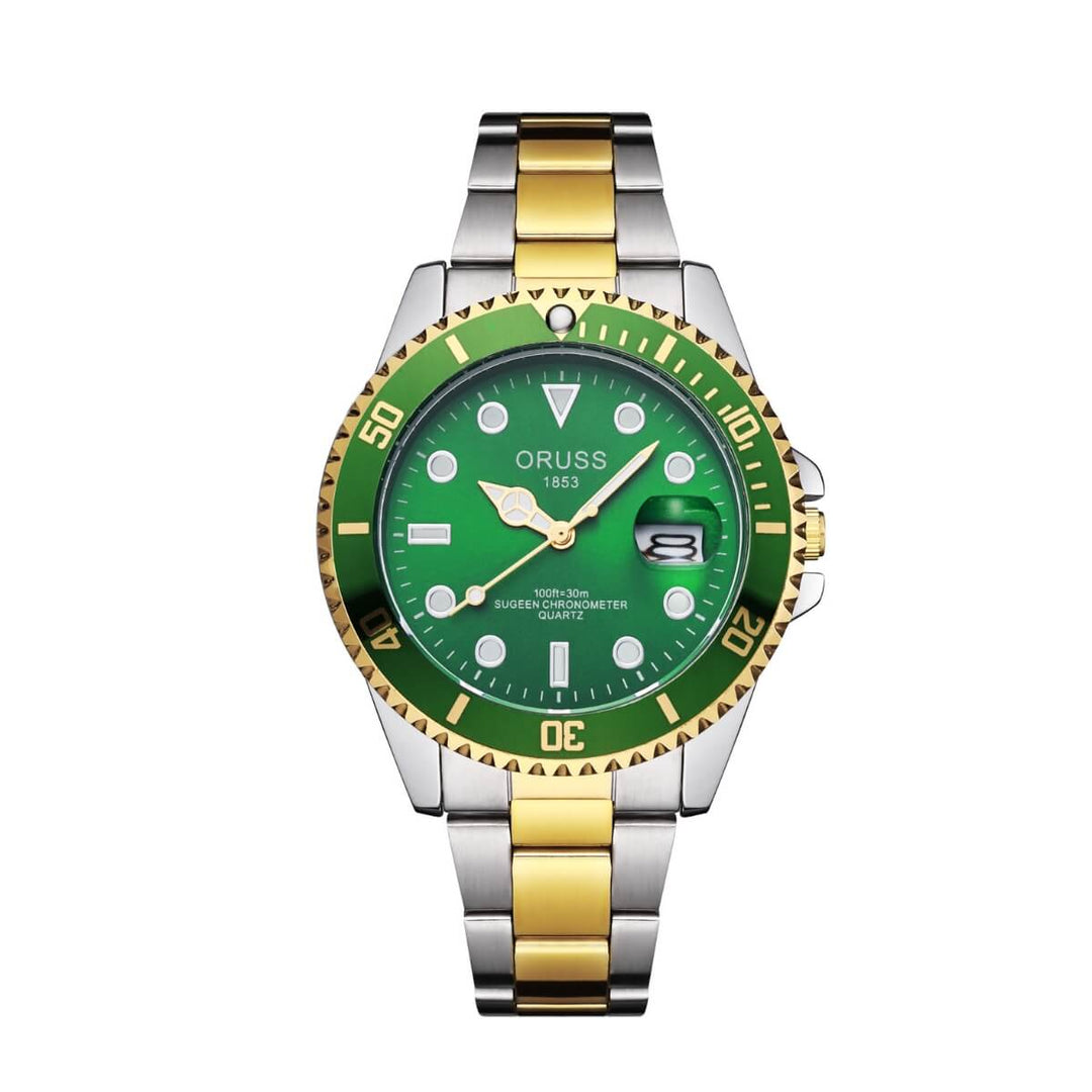 Stratton | Stainless Steel Marine-Style Quartz Watch | 40.5mm