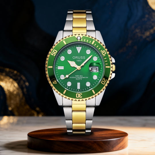 Stratton | Stainless Steel Marine-Style Quartz Watch | 40.5mm