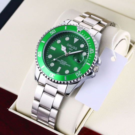 Stratton | Stainless Steel Marine-Style Quartz Watch | 40.5mm