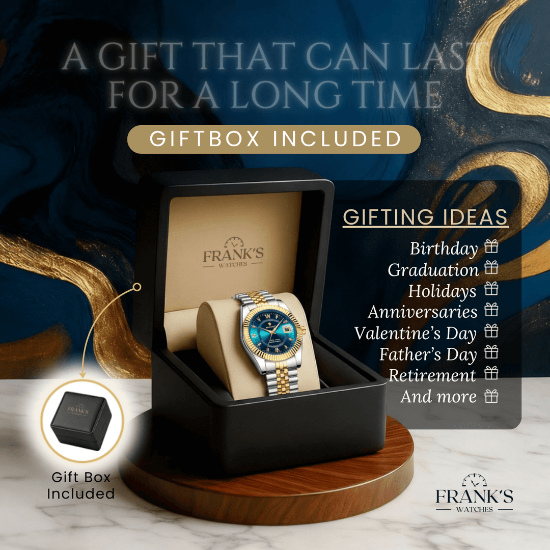 Theodore | Men’s Stainless Steel Date Quartz Watch | 40mm