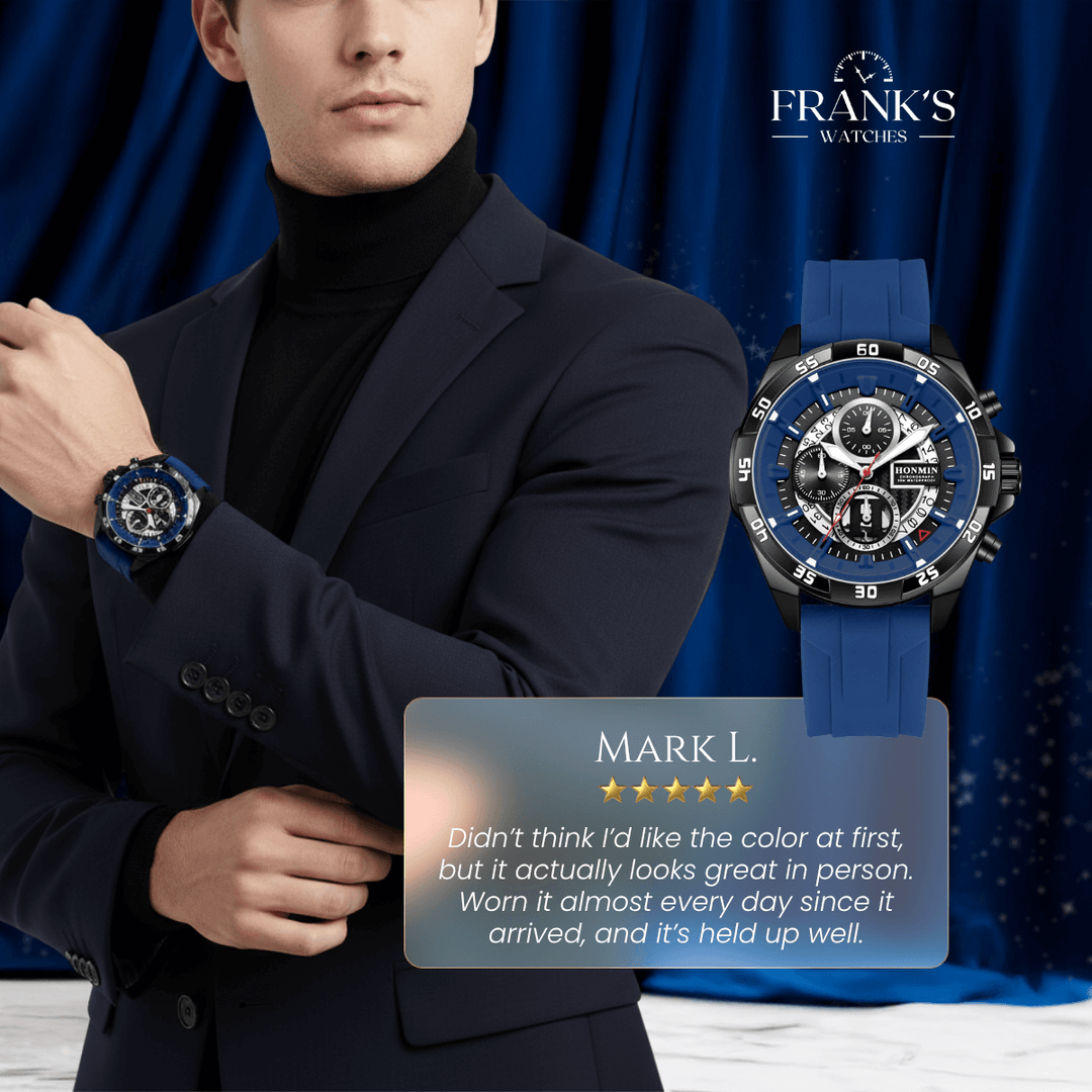 Thorne | Men’s Sport Chronograph Quartz Wristwatch | 45mm