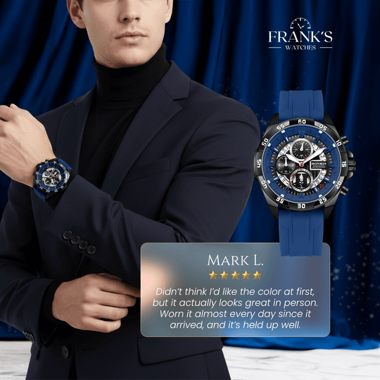 Thorne | Men’s Sport Chronograph Quartz Wristwatch | 45mm