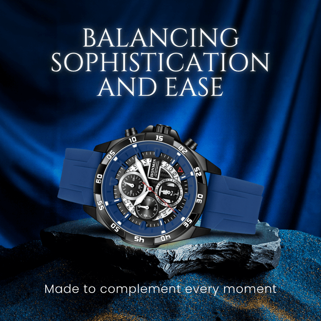 Thorne | Men’s Sport Chronograph Quartz Wristwatch | 45mm