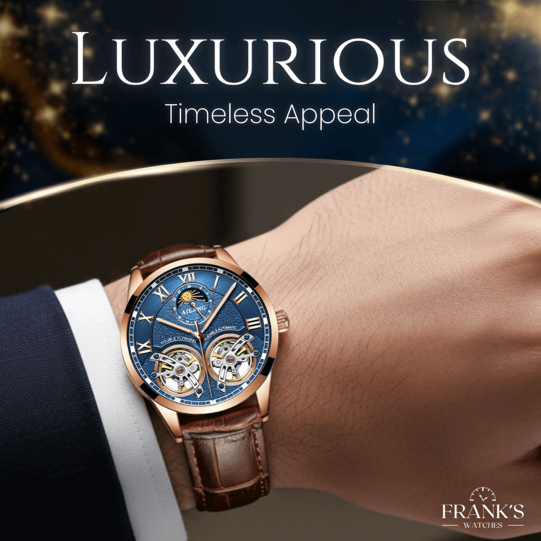 Weston | Luxury Double Flywheel Mechanical Watch | 41mm