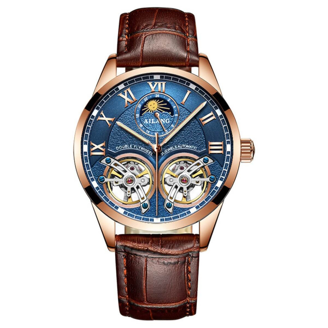 Weston | Luxury Double Flywheel Mechanical Watch | 41mm