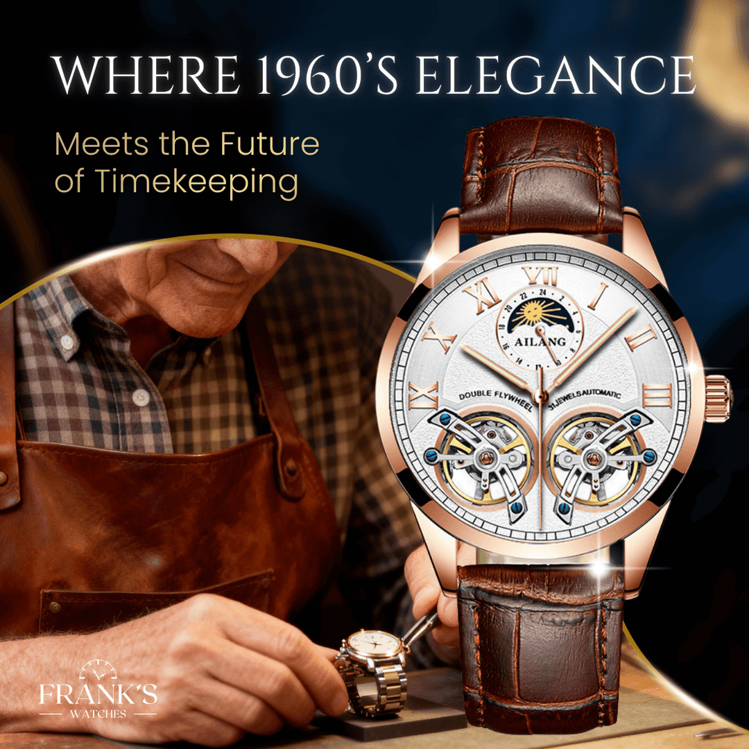 Weston | Luxury Double Flywheel Mechanical Watch | 41mm