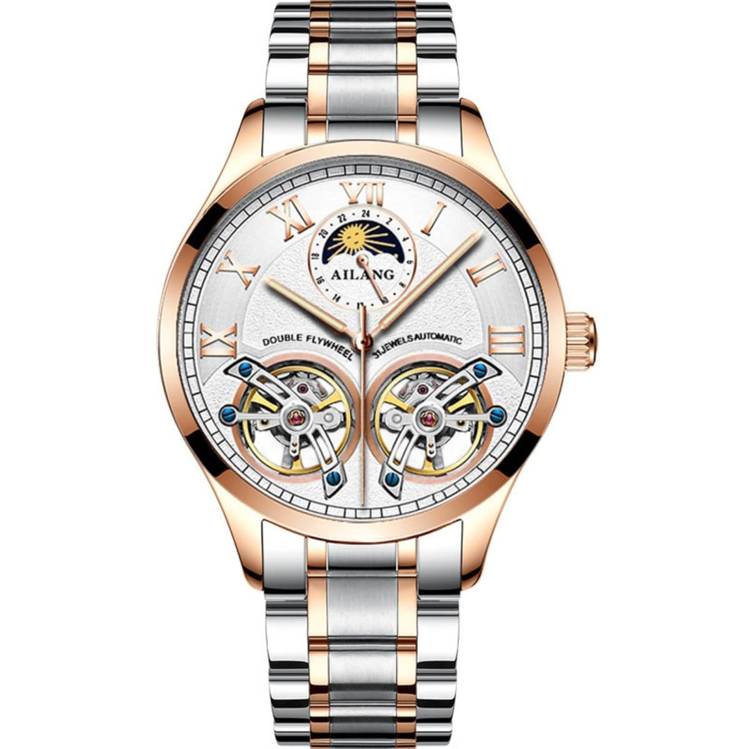 Weston | Luxury Double Flywheel Mechanical Watch | 41mm