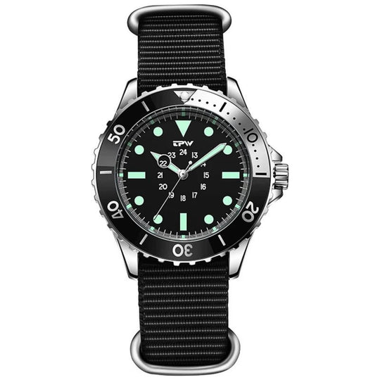 Whitaker | Professional Diver’s Quartz Analog Watch | 41mm